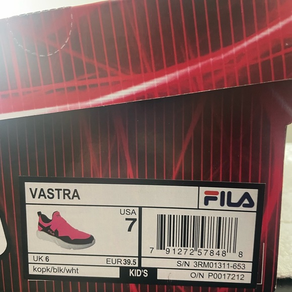 Girls FILA Vastra Shoes Various - Picture 6 of 8